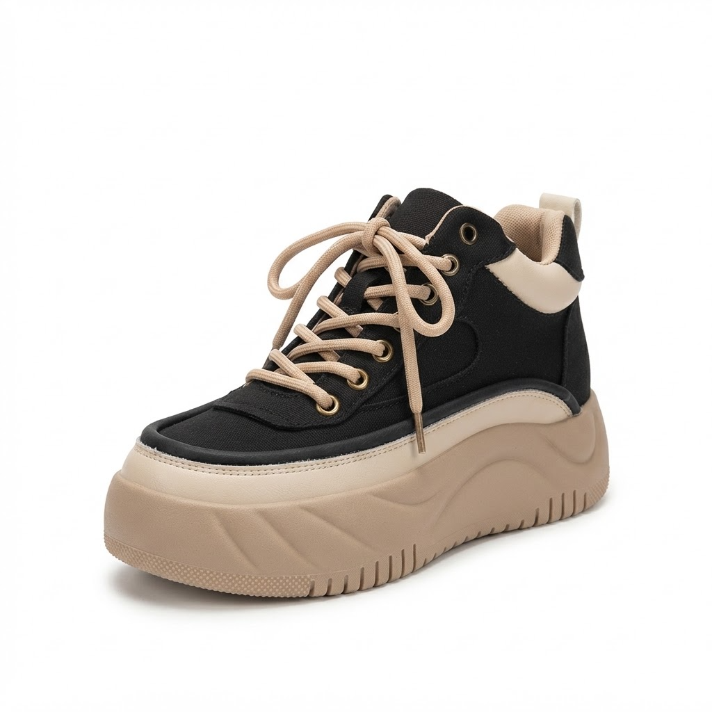 Pantofi Sport Damă Franco Gerardo 77038 Negru – vedere 6
