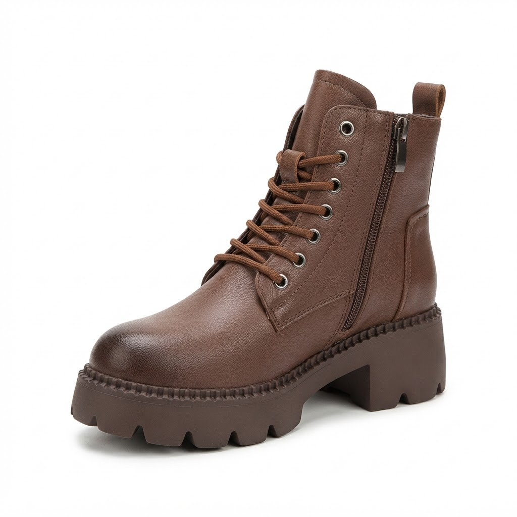Ghete Casual Damă Formazione 8099 Maro – vedere 6