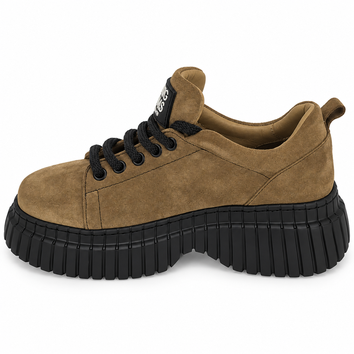 Pantofi Casual Damă Dogati 018 70940 Tutun Velur – vedere 6