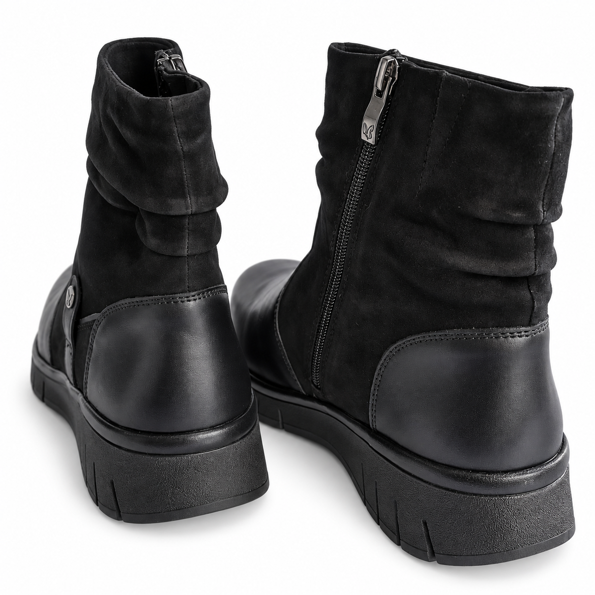 Ghete Casual Damă Caprice 26444-47 019 Negru – vedere 6