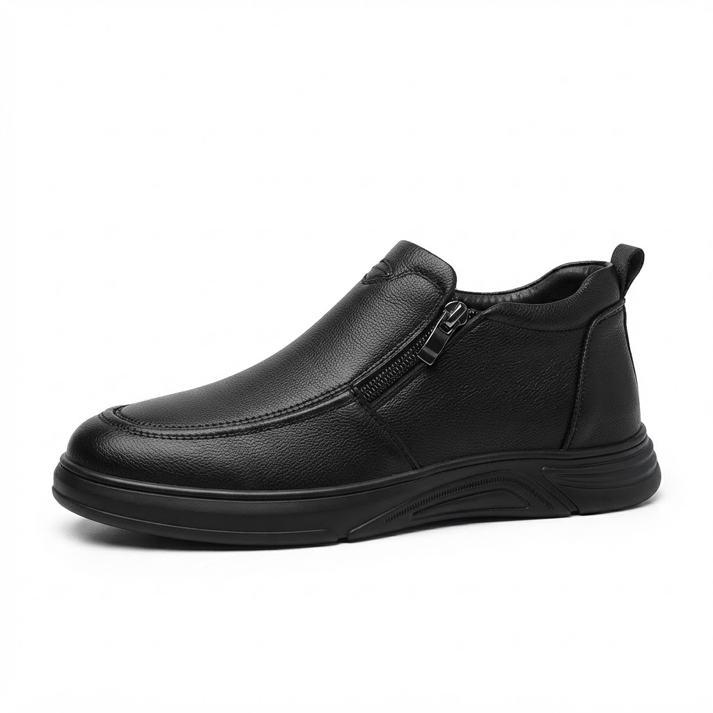 Ghete Casual Bărbați Mels M18012 Negru – vedere 6