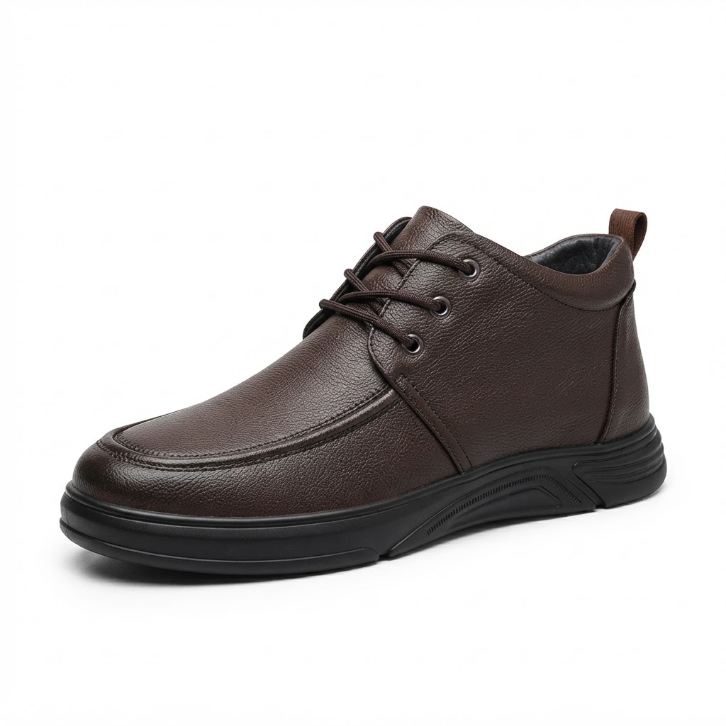 Ghete Casual Bărbați Mels M18011 Maro – vedere 6