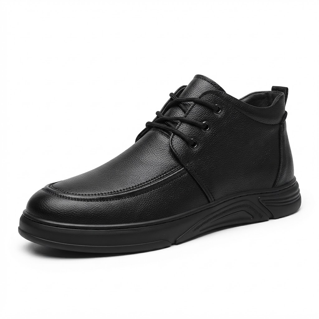 Ghete Casual Bărbați Mels M18011 Negru – vedere 6