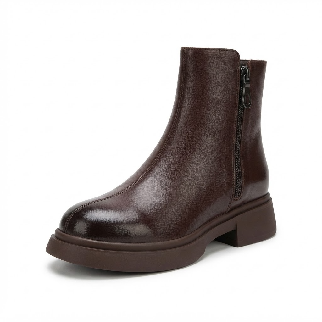 Ghete Casual Damă Formazione M5293 Maro – vedere 6
