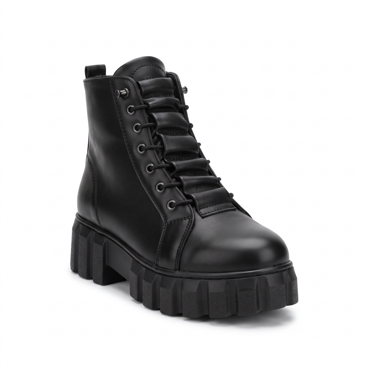 Ghete Casual Damă Bioflex 023 AE 025 Negru – Piele Naturală – vedere 6