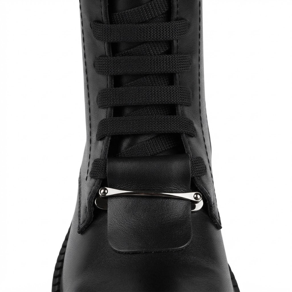 Ghete Casual Damă Dogati 002 23653 Negru – Piele Naturală – vedere 6