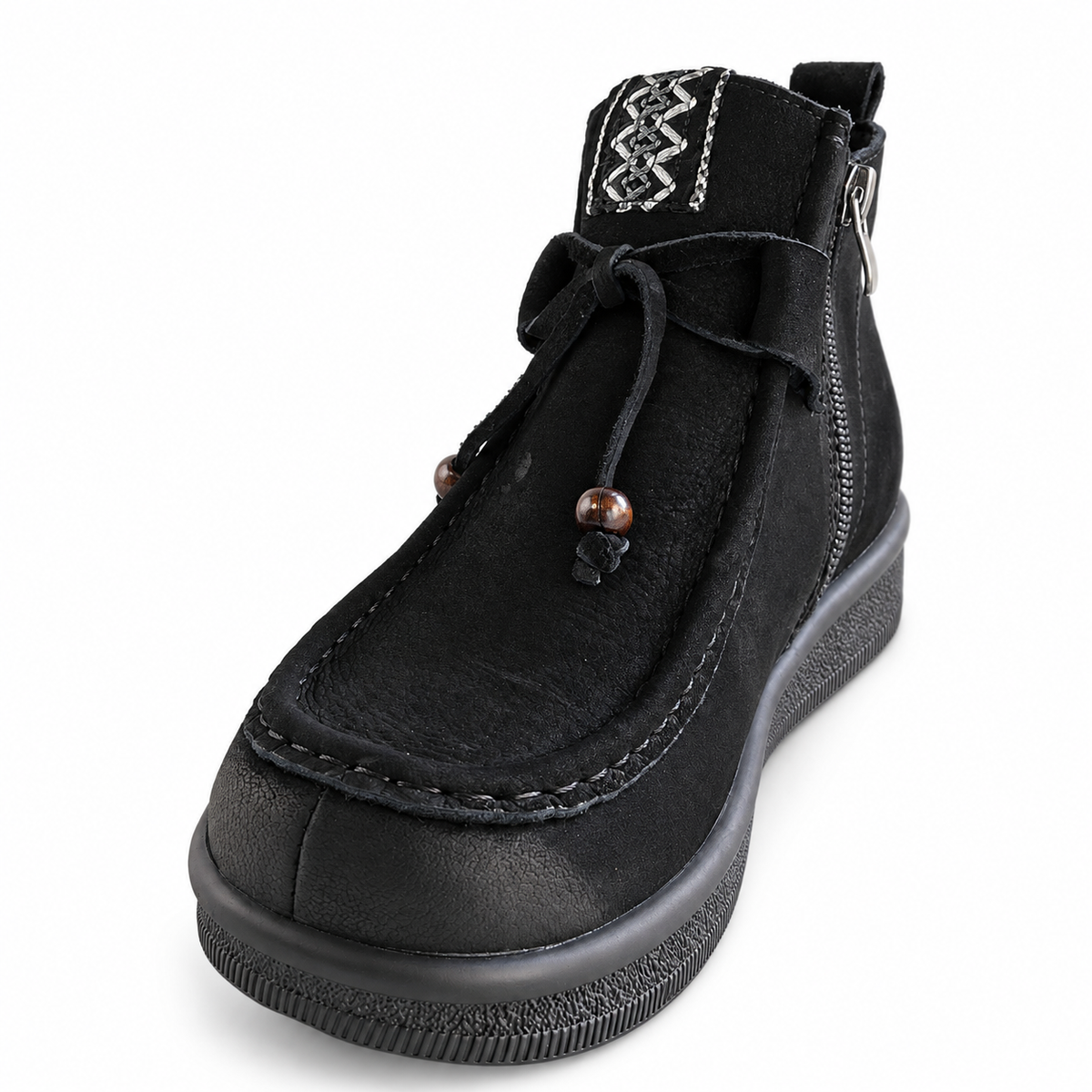 Ghete Casual Damă Franco Gerardo 5782 Negru - vedere 7/25