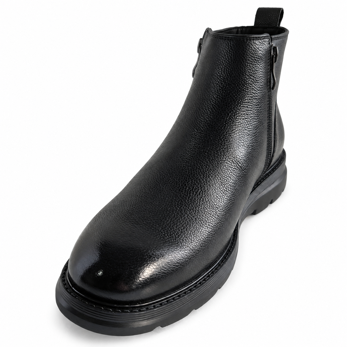 Ghete Casual Bărbați Eldemas Z190360-1 Negru – vedere 6
