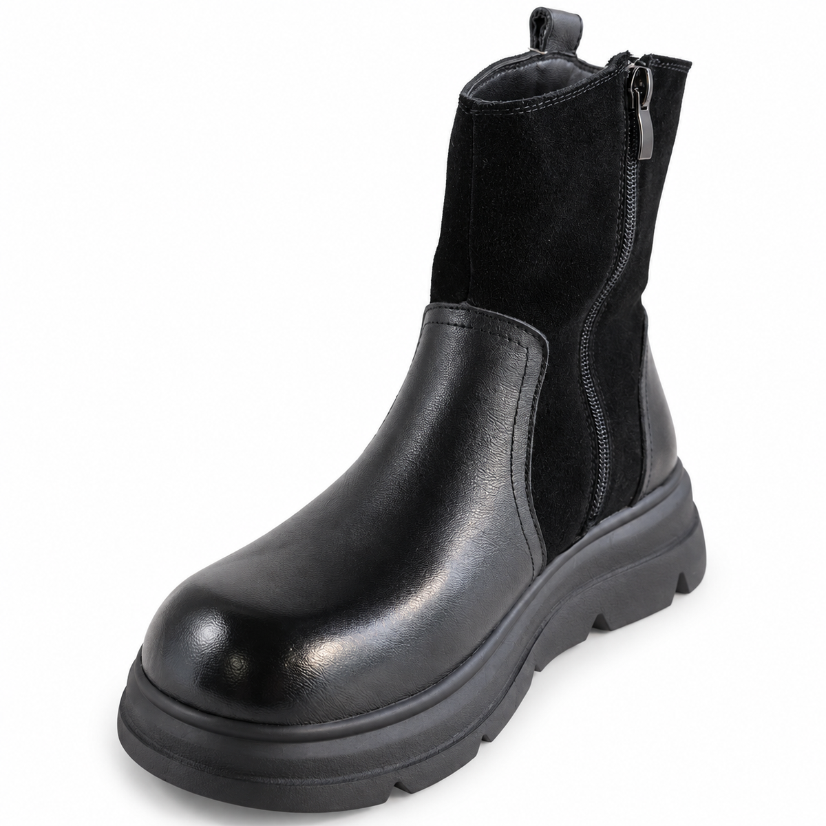 Ghete Casual Damă Formazione 99312 Negru – vedere 6