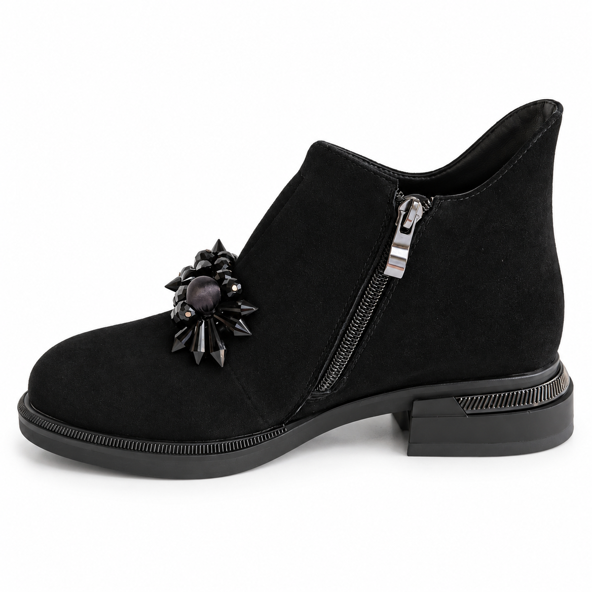 Ghete Elegante Damă Isabel Martina 32-37-103R Negru – vedere 7