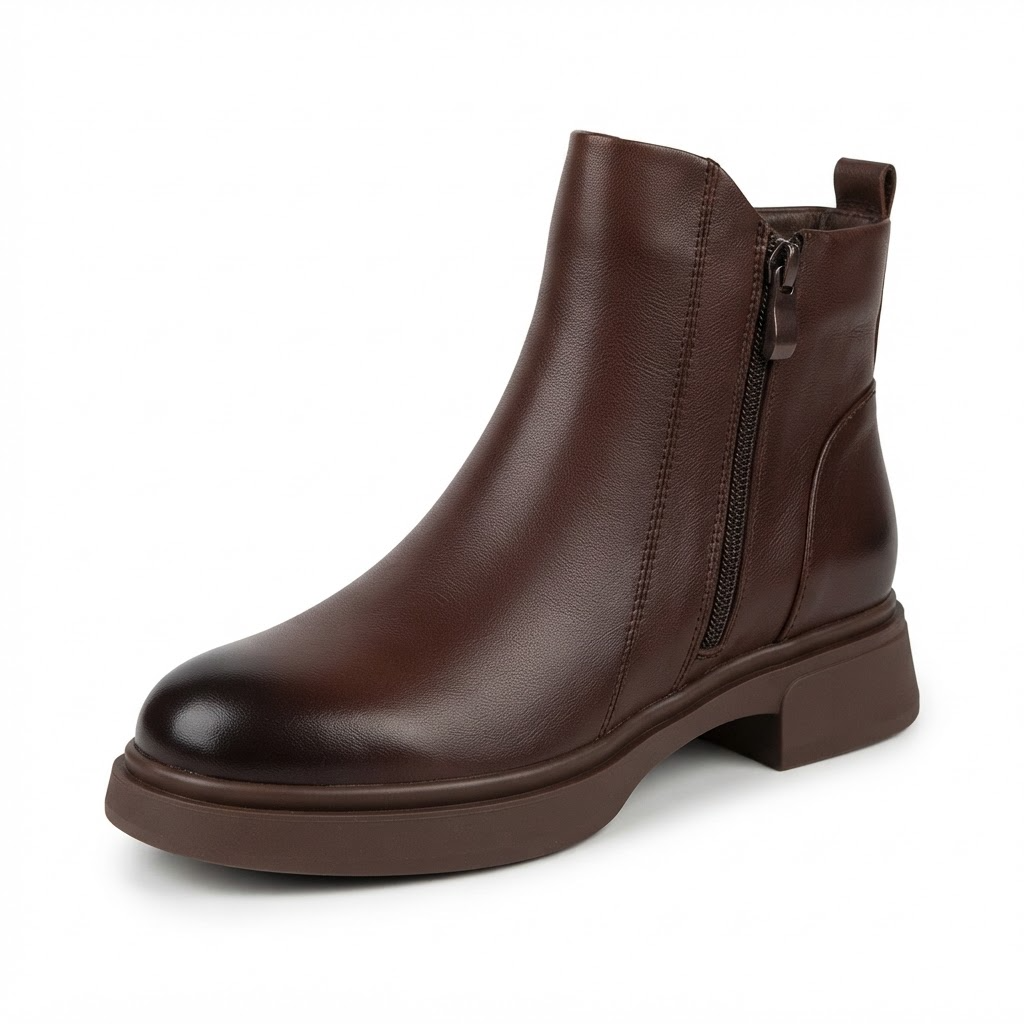 Ghete Casual Damă Formazione M5295 Maro – vedere 7