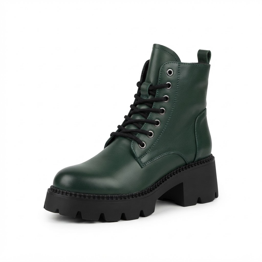 Ghete Casual Damă Formazione 8099 Verde – vedere 7