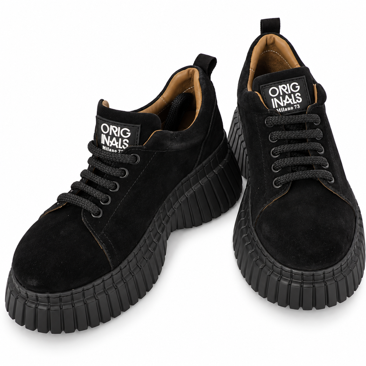 Pantofi Casual Damă Dogati 018 70940 Negru Velur – vedere 7