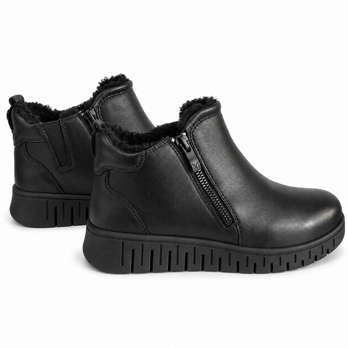 Ghete Casual Damă Caprice 26416-47 022 Negru - vedere 8/12