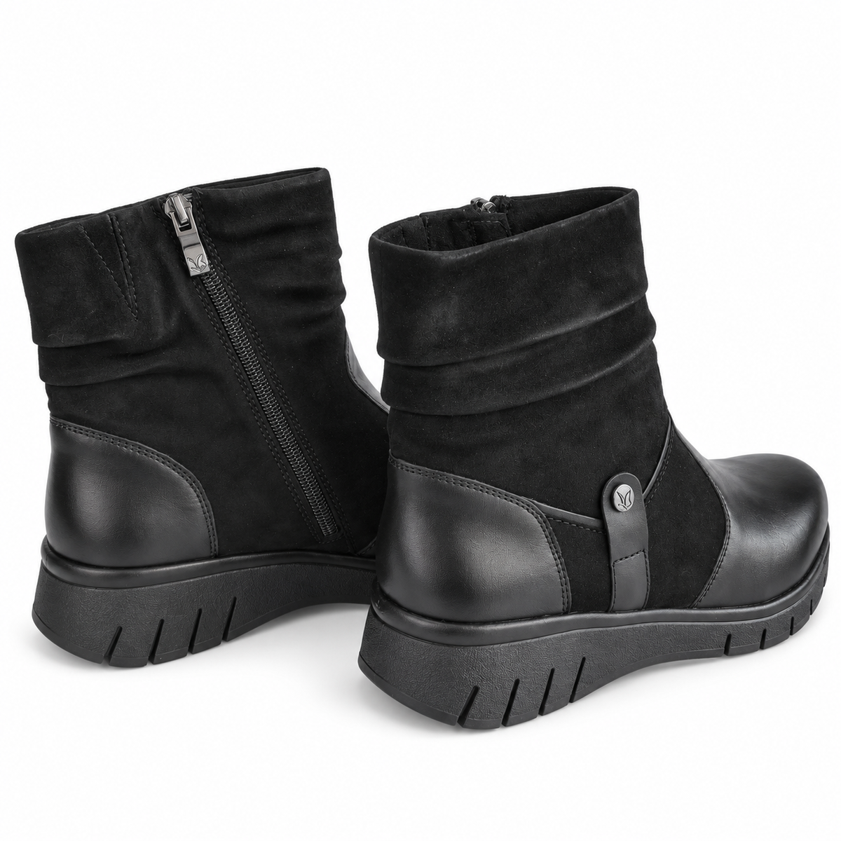 Ghete Casual Damă Caprice 26444-47 019 Negru – vedere 7