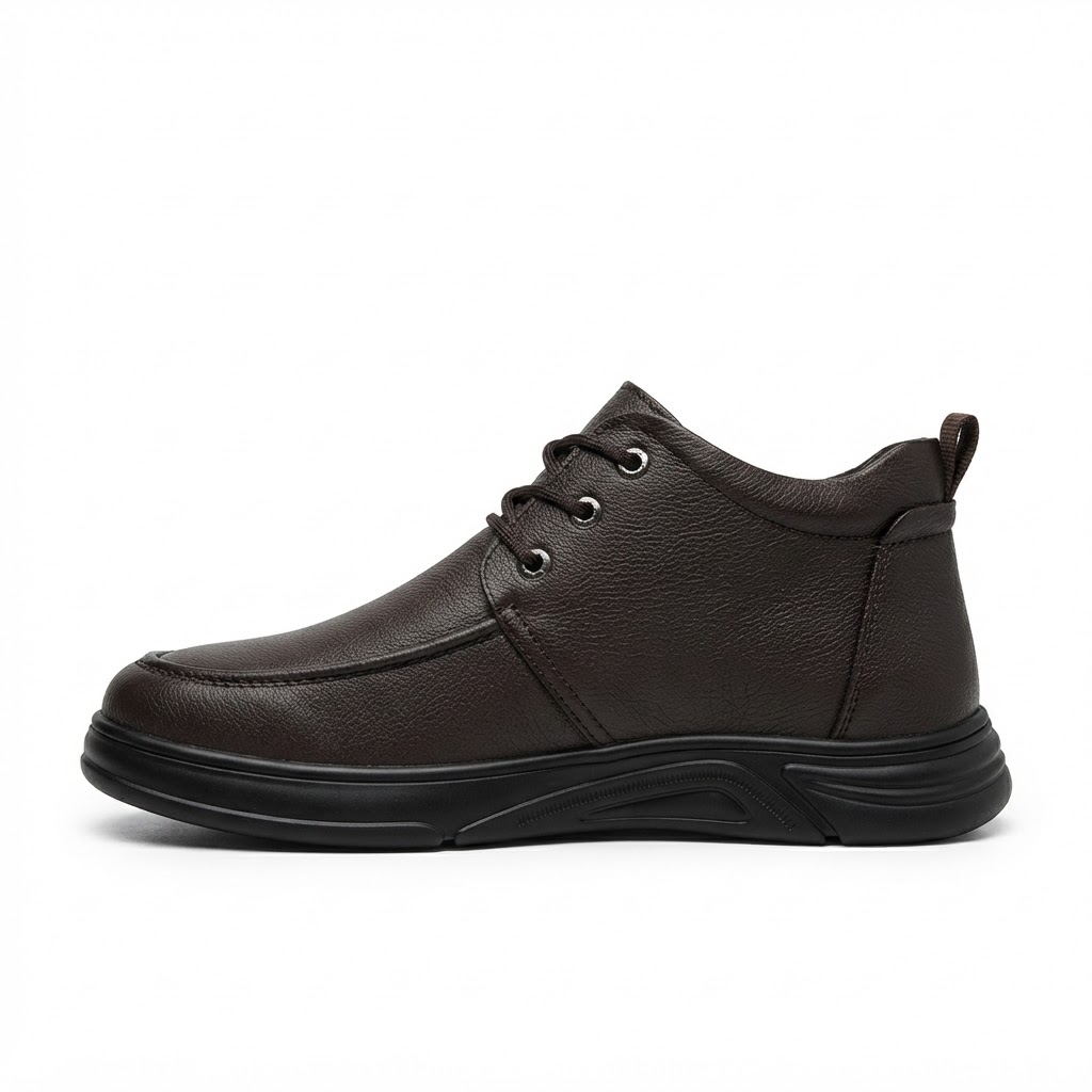 Ghete Casual Bărbați Mels M18011 Maro – vedere 7