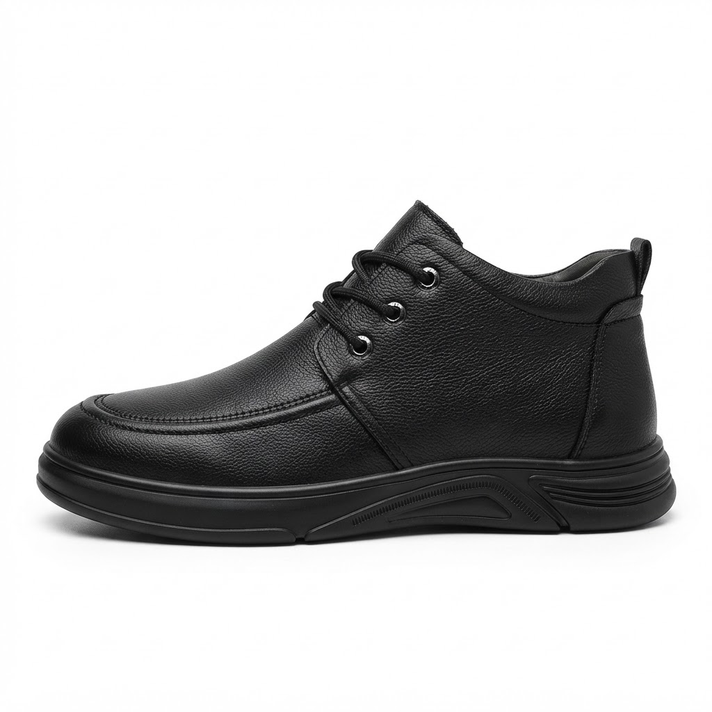 Ghete Casual Bărbați Mels M18011 Negru – vedere 7