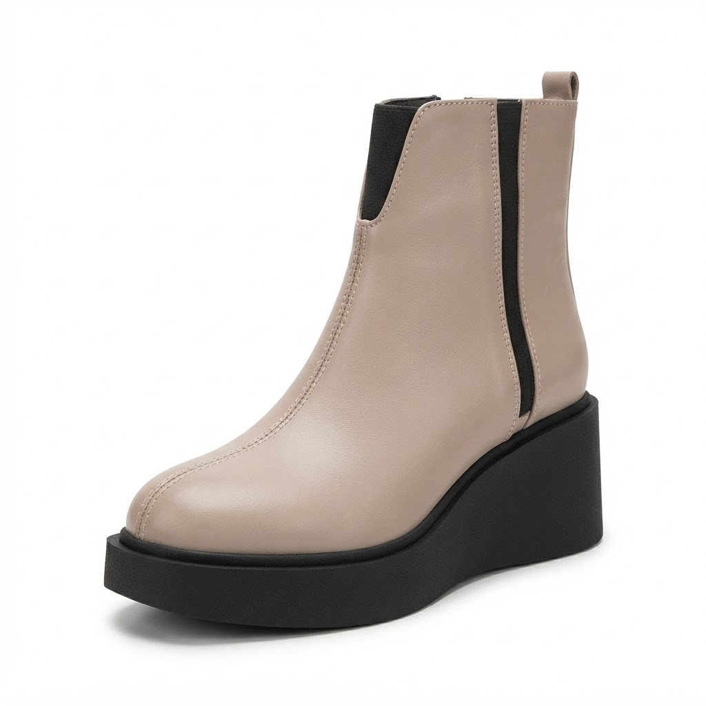 Ghete Casual Damă Dogati 061 27101 Grej Perlat – Piele Naturală – vedere 7