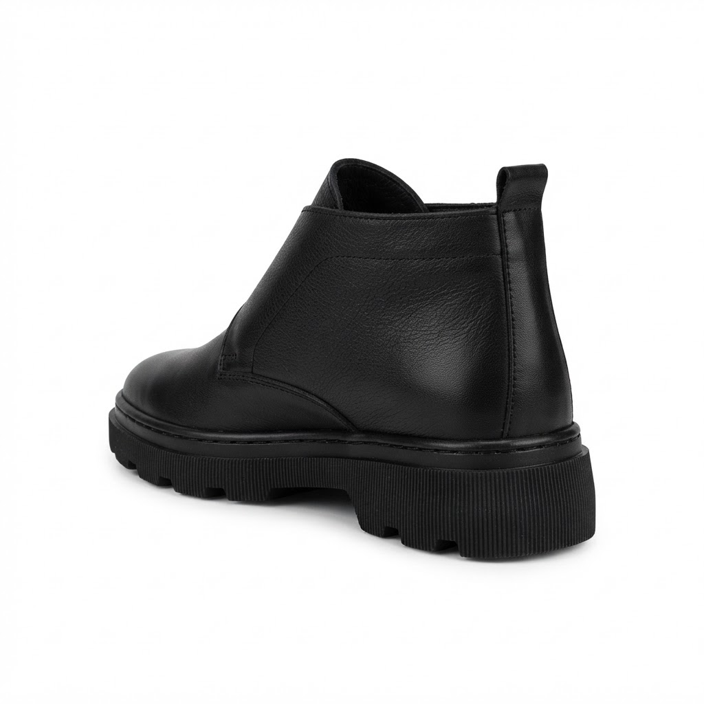 Ghete Casual Damă Dogati 011 YNK 4041 Negru – Piele Naturală – vedere 7