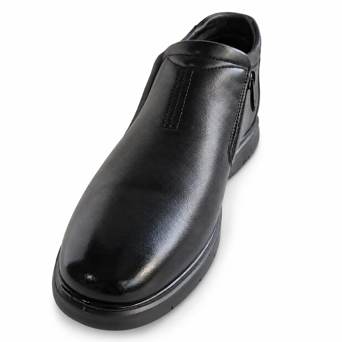 GHETE CASUAL BARBATI MELS 107883 NEGRE - vedere 8/28
