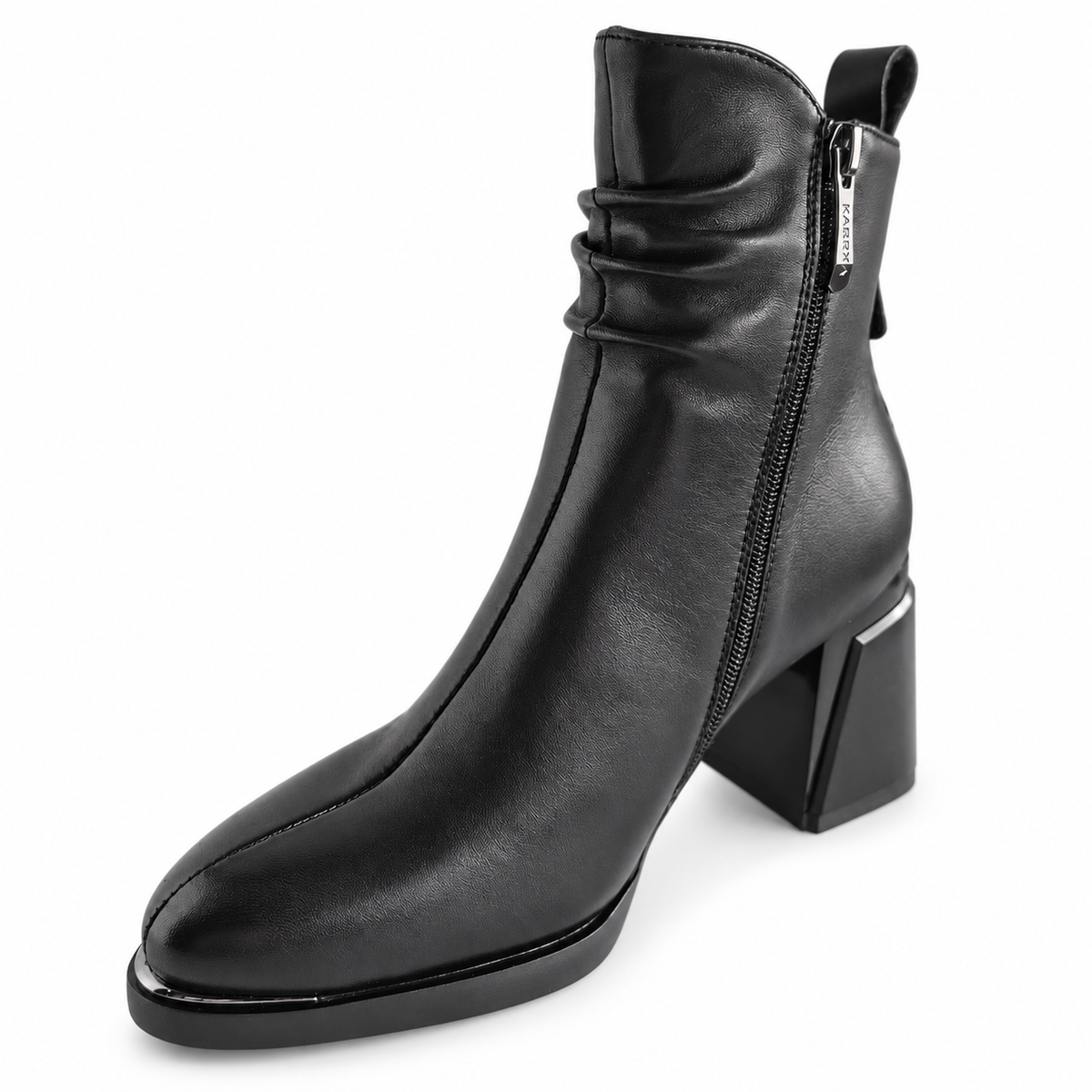 Ghete Casual Damă Karisma J890004A Negru - vedere 8/18