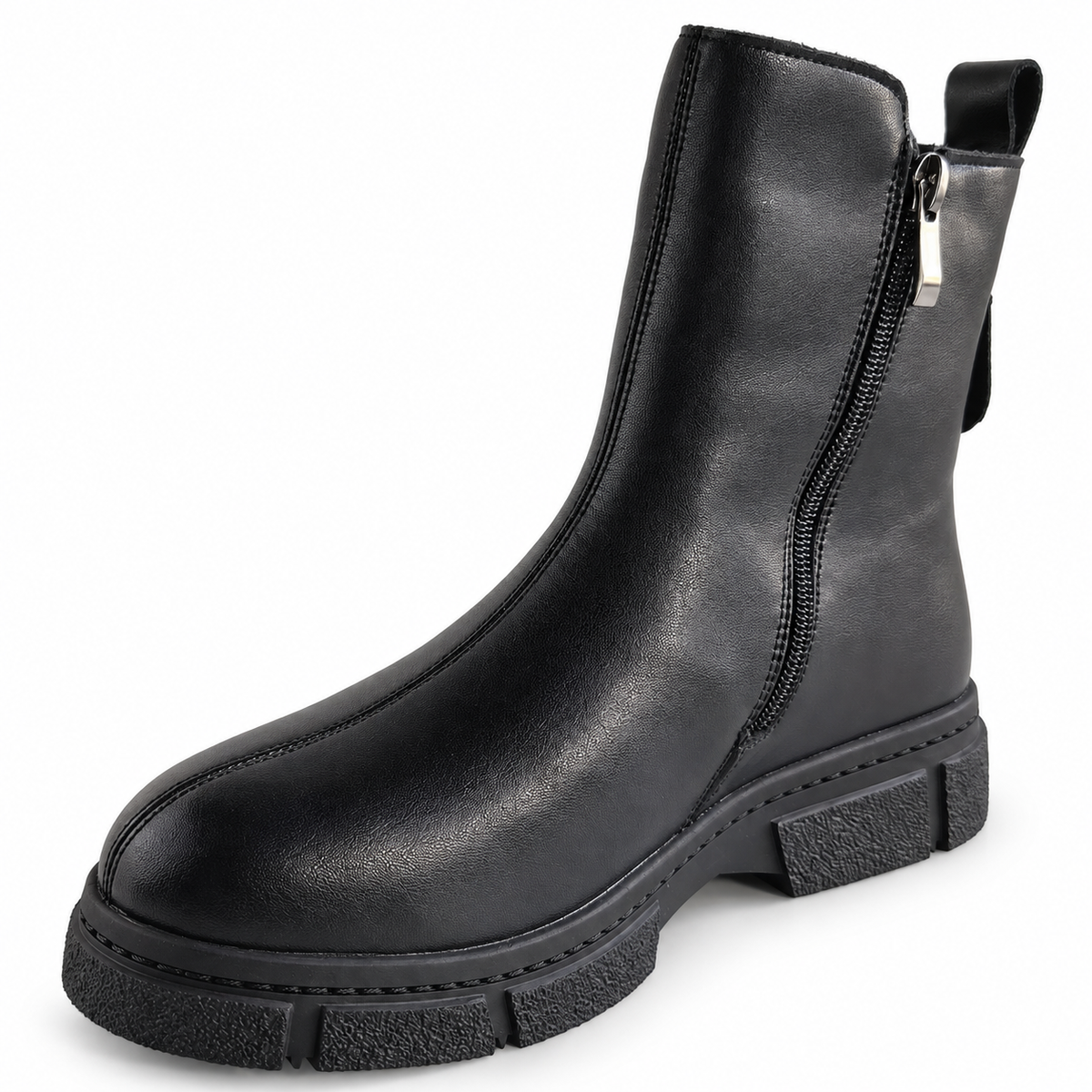 Ghete Casual Damă Formazione 87012R Negru – vedere 7