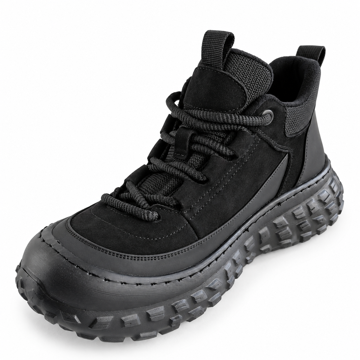 Ghete Casual Bărbați Franco Gerardo 6025 Negru – vedere 7