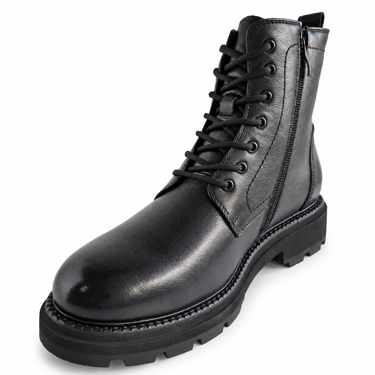 Ghete Casual Bărbați Eldemas F8633-1 Negru – vedere 7