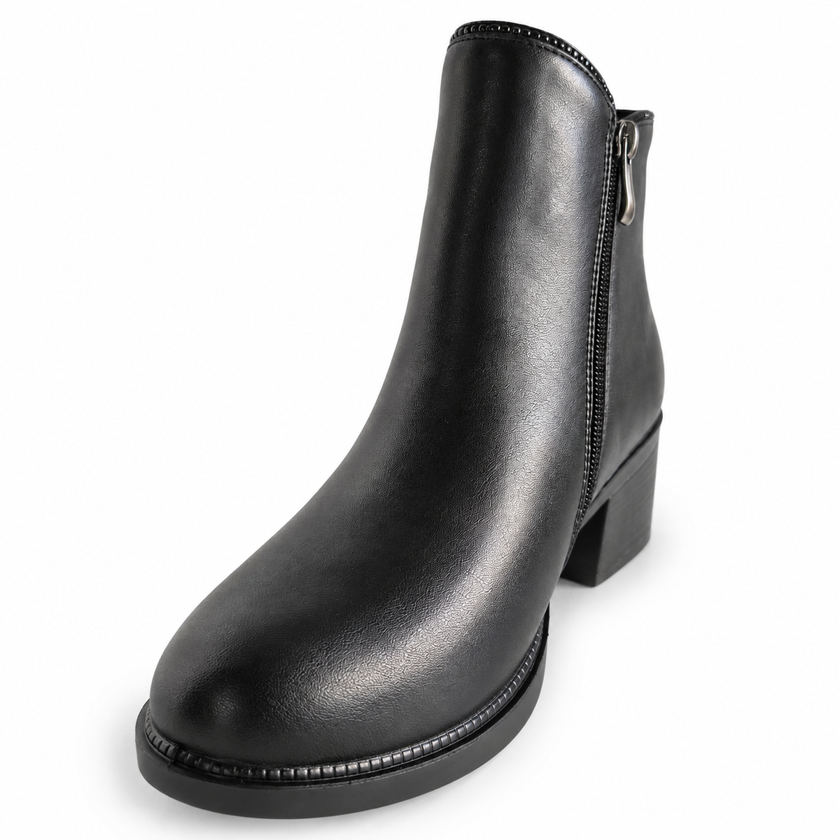 Ghete Casual Damă Formazione E0210-1 Negru – vedere 7