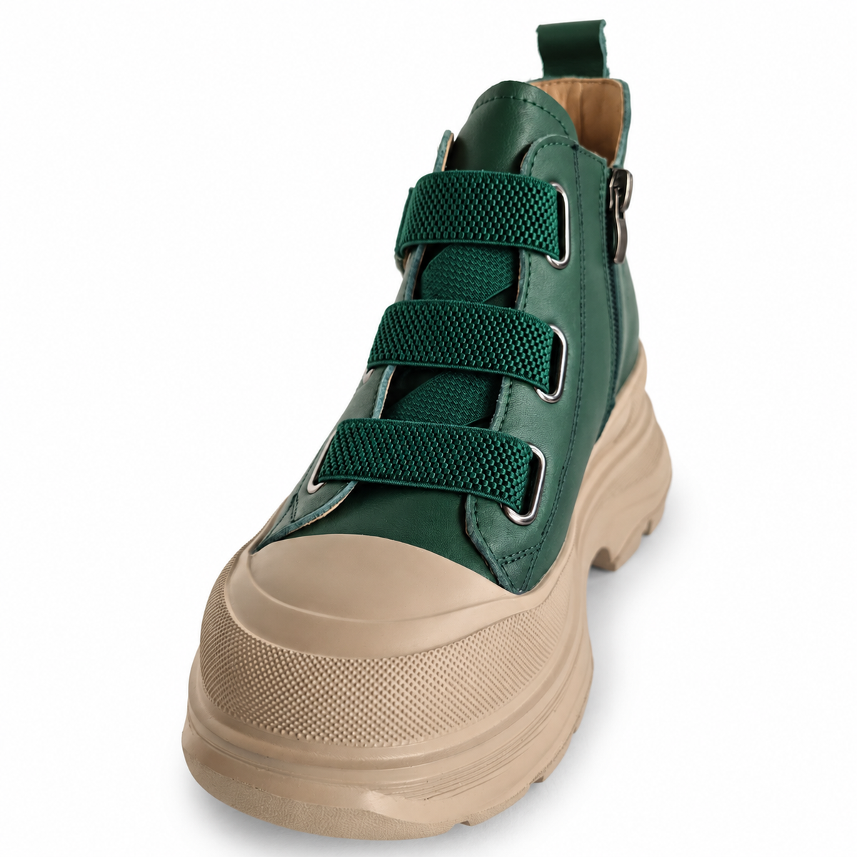 Ghete Casual Damă Franco Gerardo 66082 Verde – vedere 7