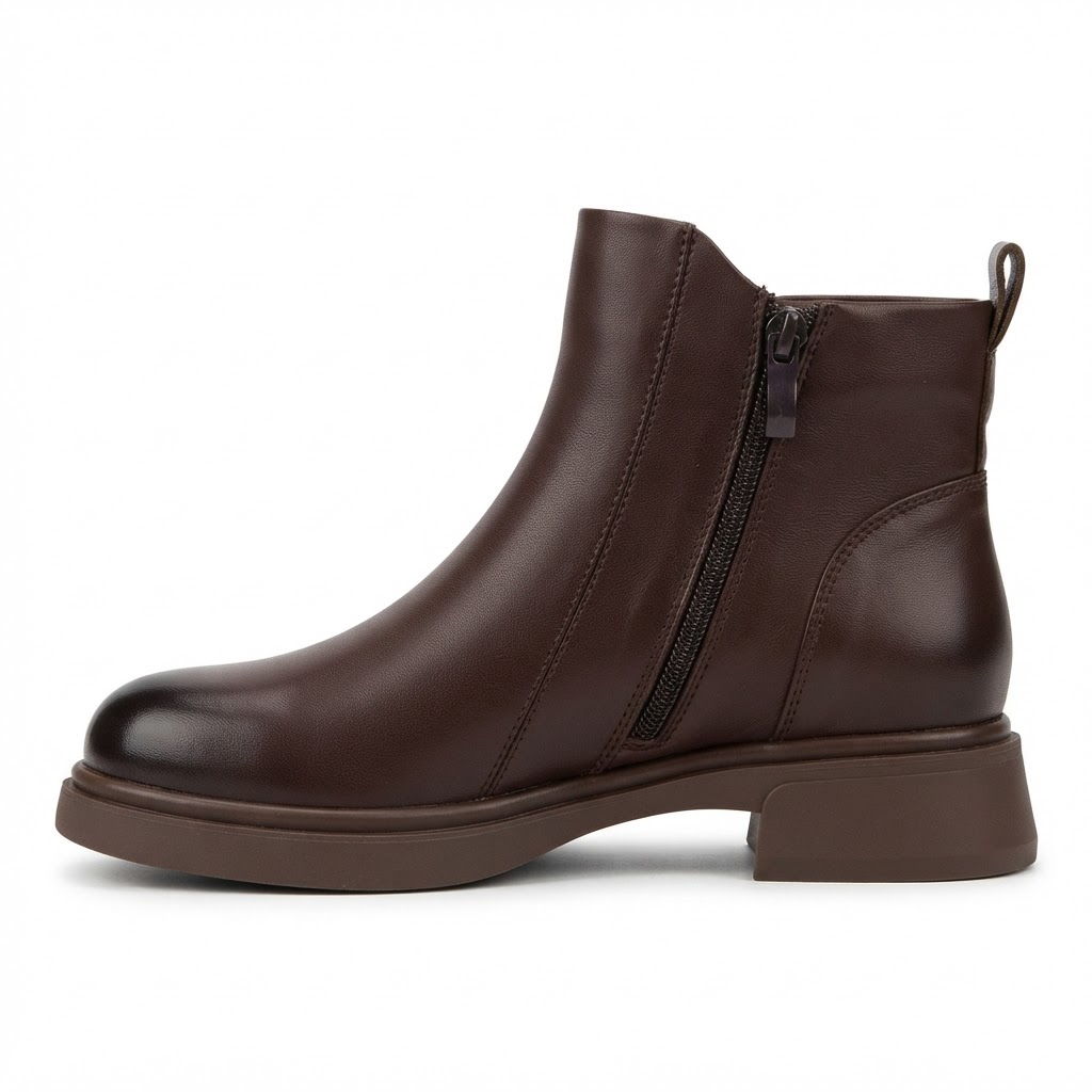 Ghete Casual Damă Formazione M5295 Maro – vedere 8