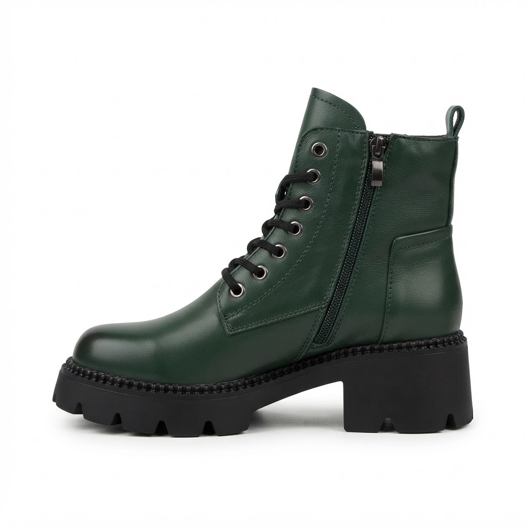 Ghete Casual Damă Formazione 8099 Verde – vedere 8