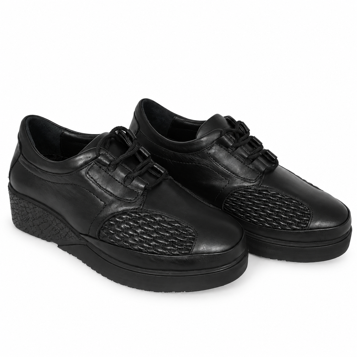 Pantofi Casual Damă Dogati 011 YN-2035 Negru – vedere 8