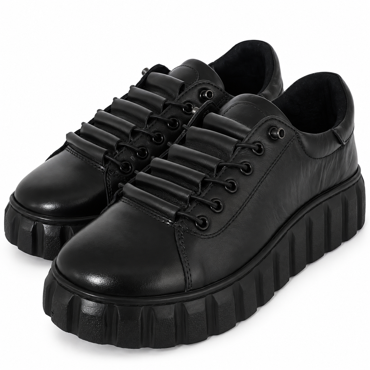 Pantofi Casual Damă Bio Flex 023 AE-026 Negru – vedere 8