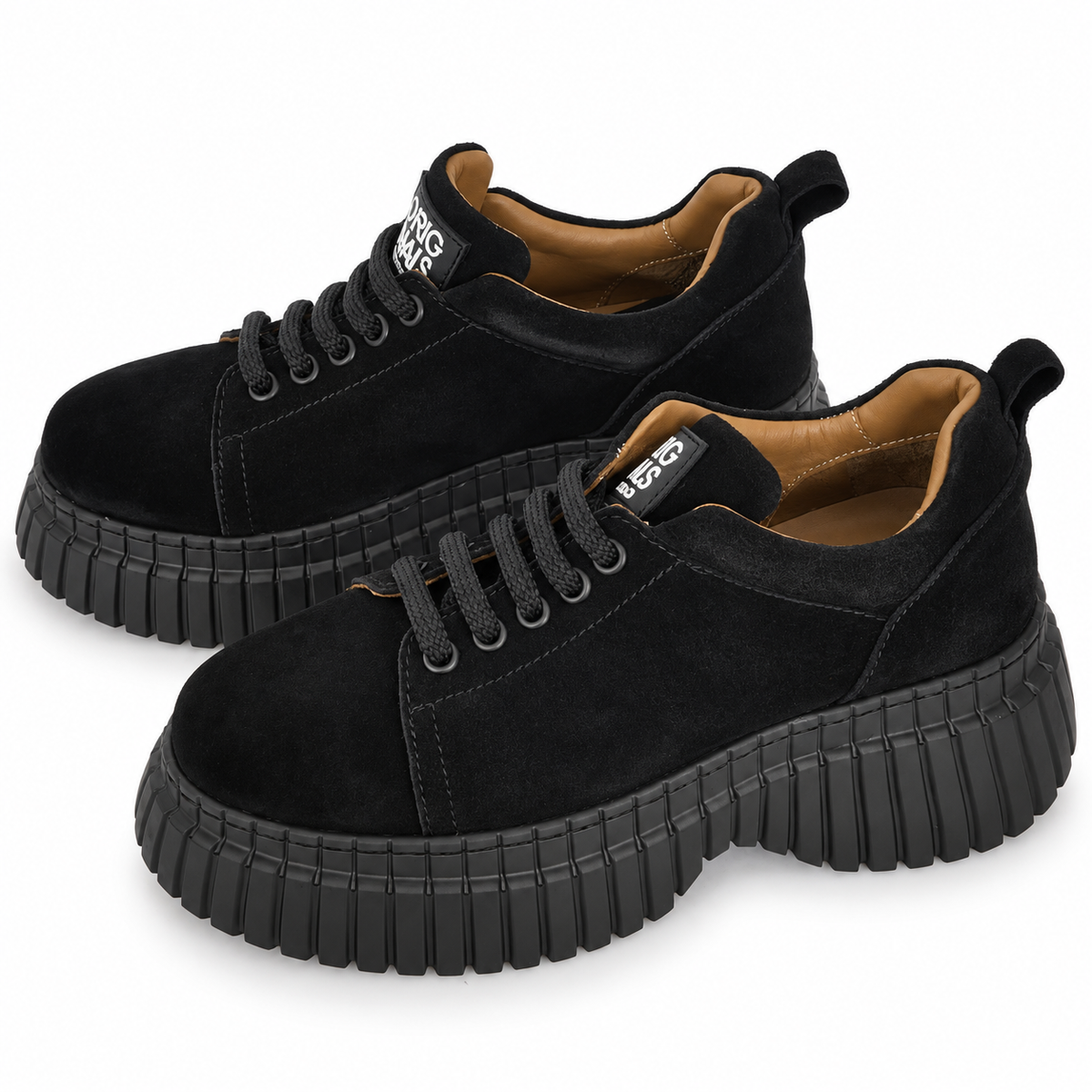 Pantofi Casual Damă Dogati 018 70940 Negru Velur – vedere 8