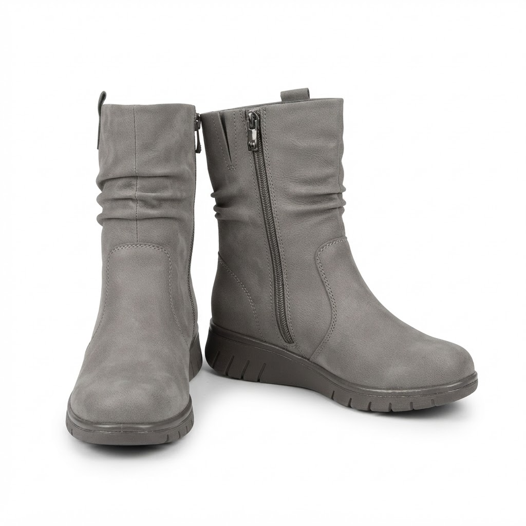 Ghete Casual Damă Caprice 26455-45 334 Taupe Nubuc – Piele Naturală – vedere 8