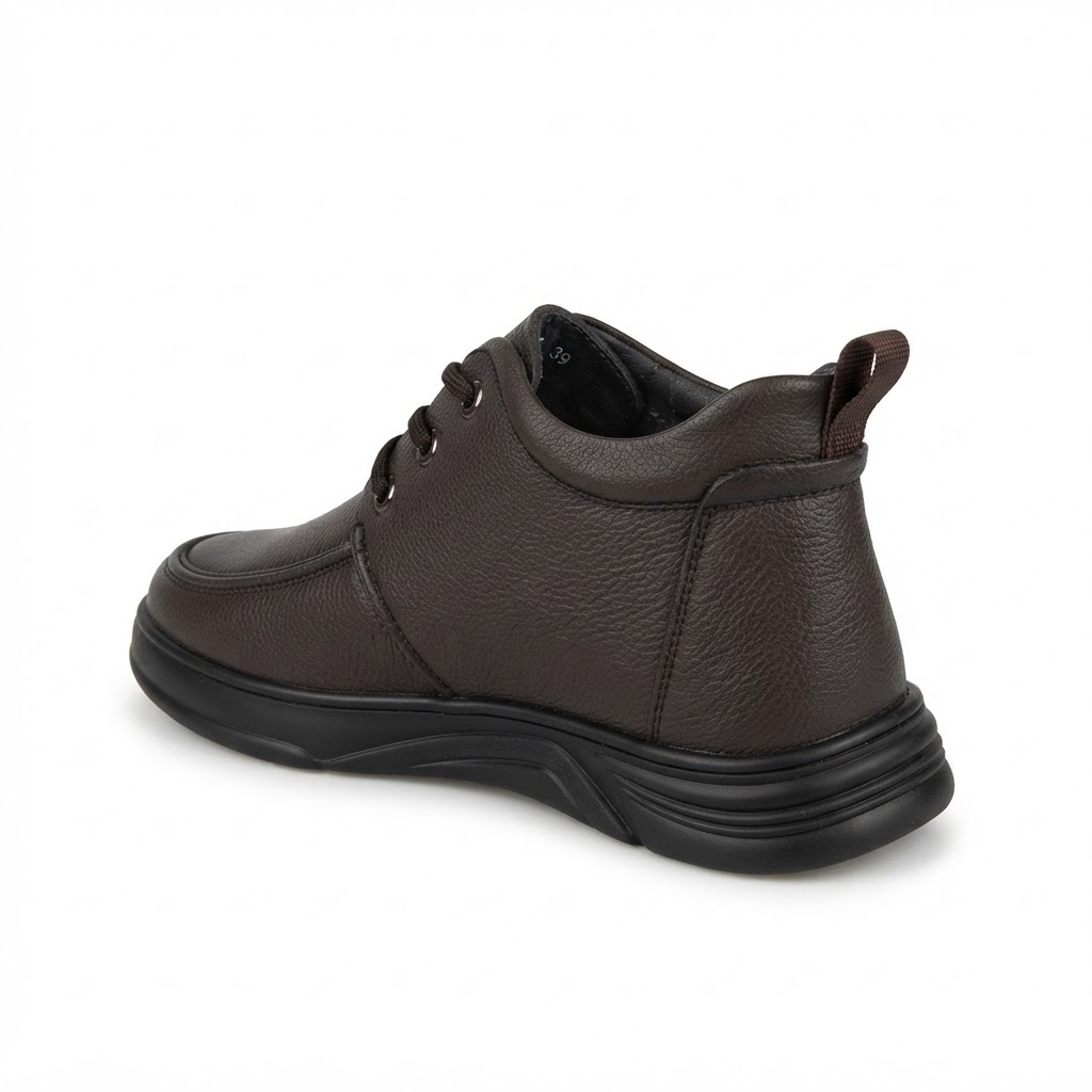 Ghete Casual Bărbați Mels M18011 Maro – vedere 8