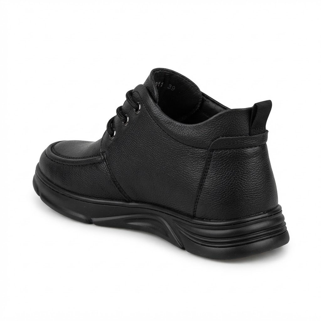 Ghete Casual Bărbați Mels M18011 Negru – vedere 8
