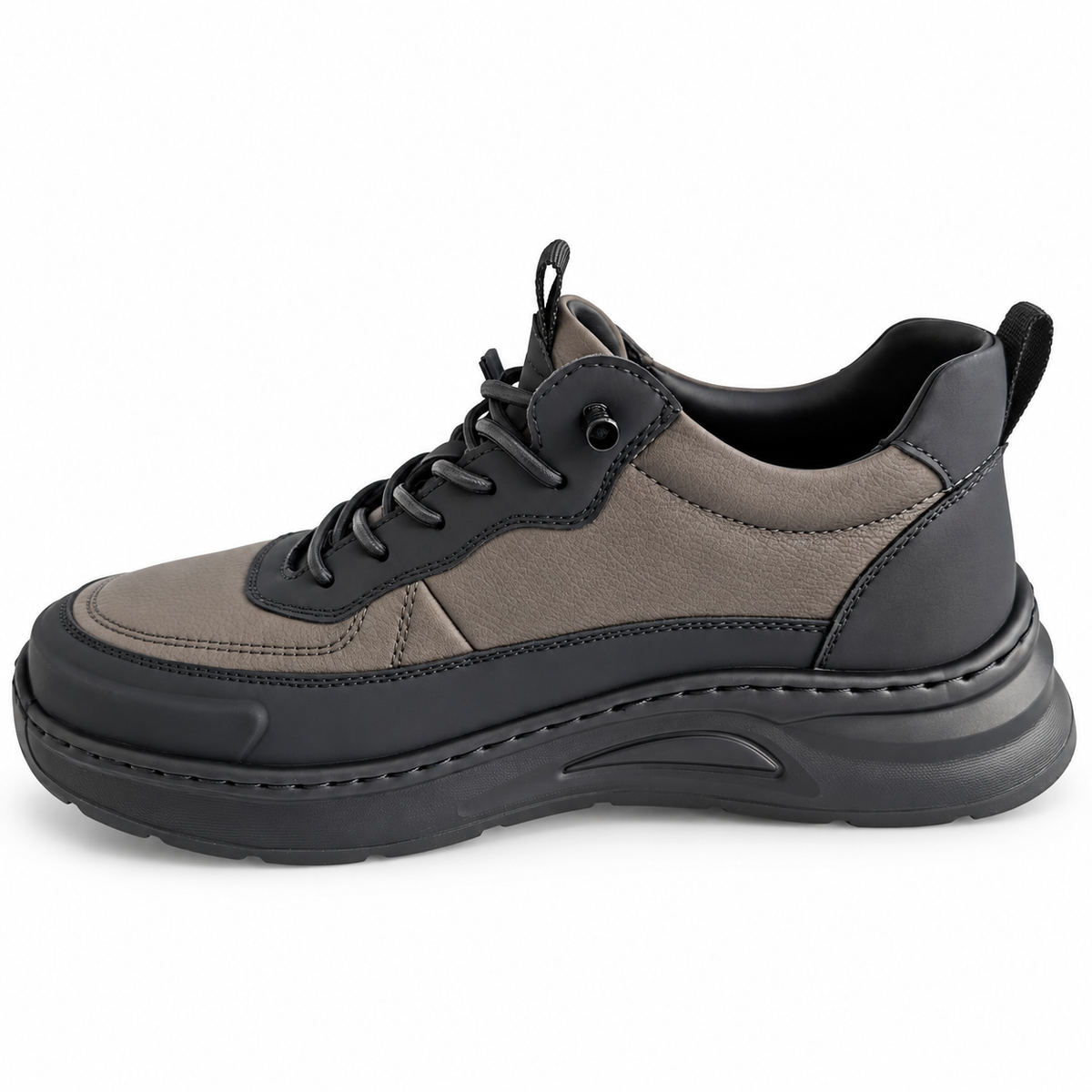 Pantofi Sport Bărbați Franco Gerardo E90010 Negru-Gri – vedere 8