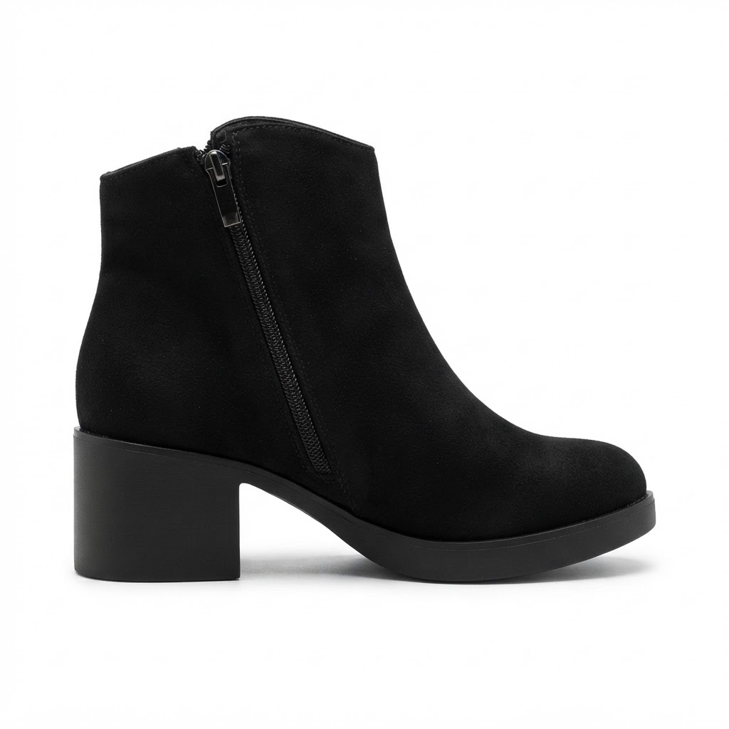 Ghete Casual Damă Formazione 963-5 Negru – vedere 8