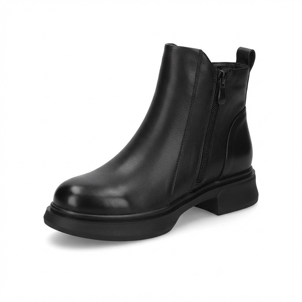 Ghete Casual Damă Formazione M5295 Negru – vedere 8