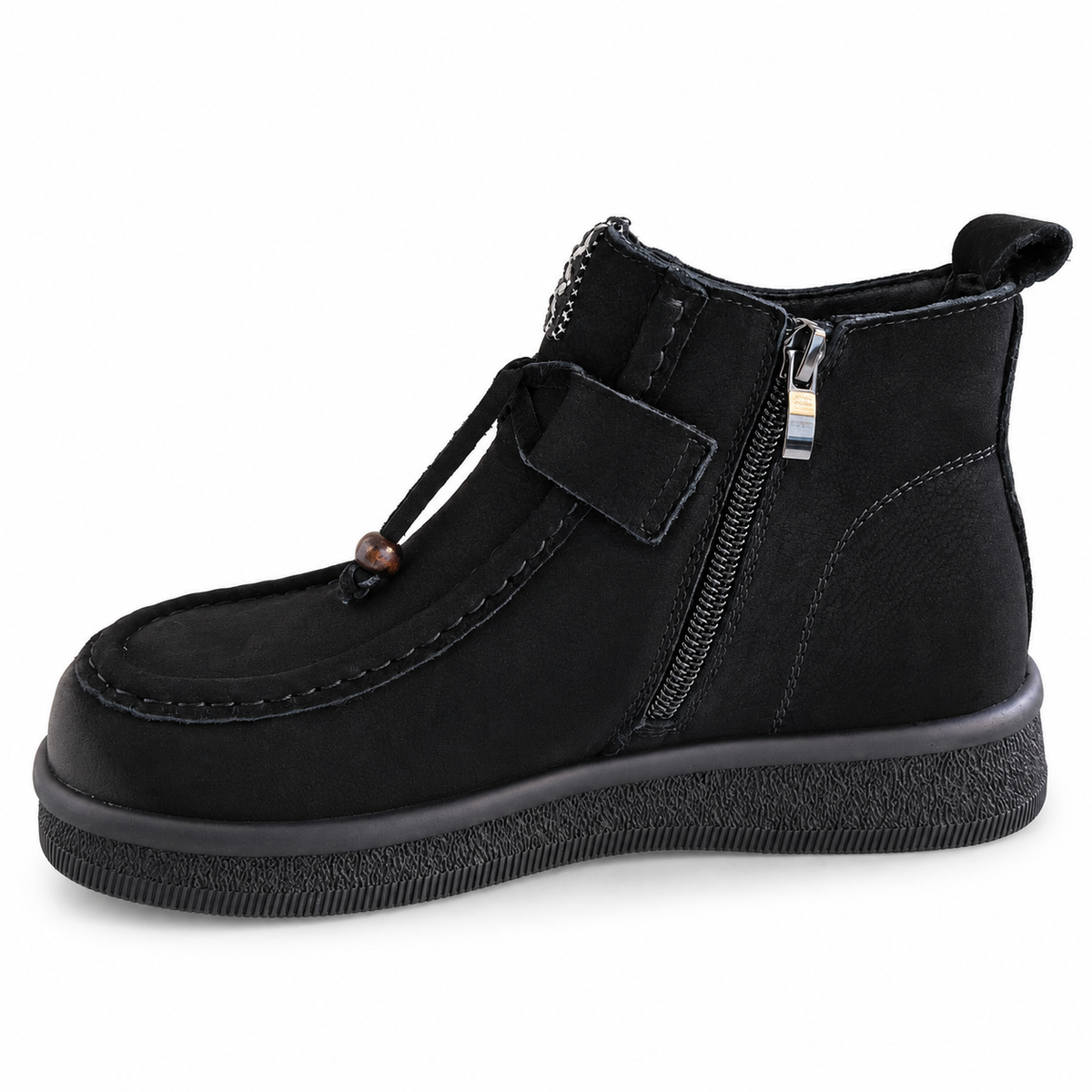 Ghete Casual Damă Franco Gerardo 5782 Negru - vedere 9/25