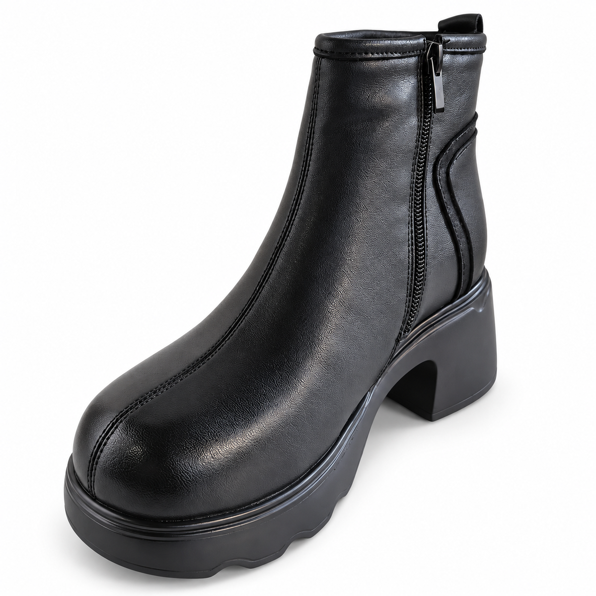 Ghete Casual Damă Formazione 3116 Negru - vedere 9/25