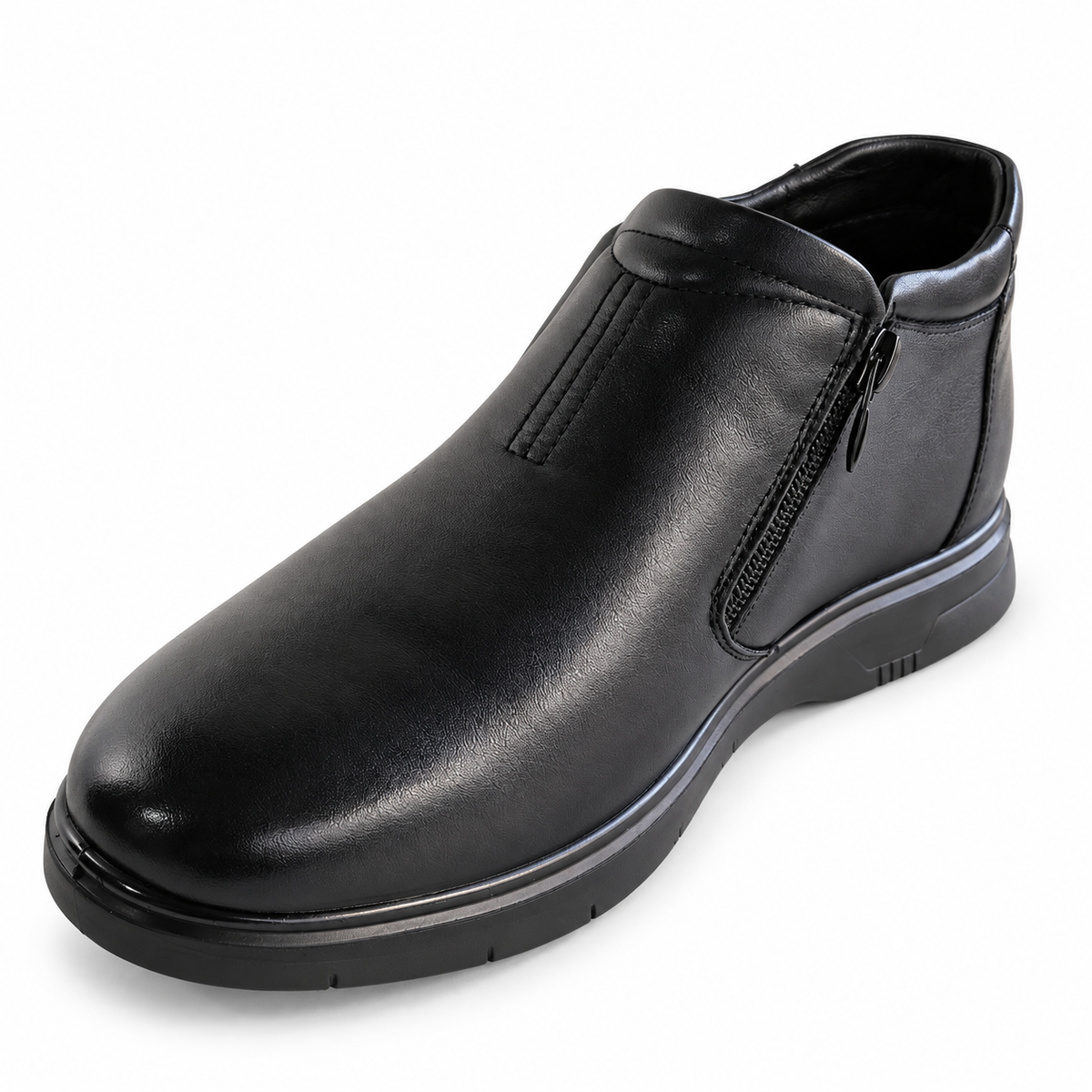 GHETE CASUAL BARBATI MELS 107883 NEGRE - vedere 9/28