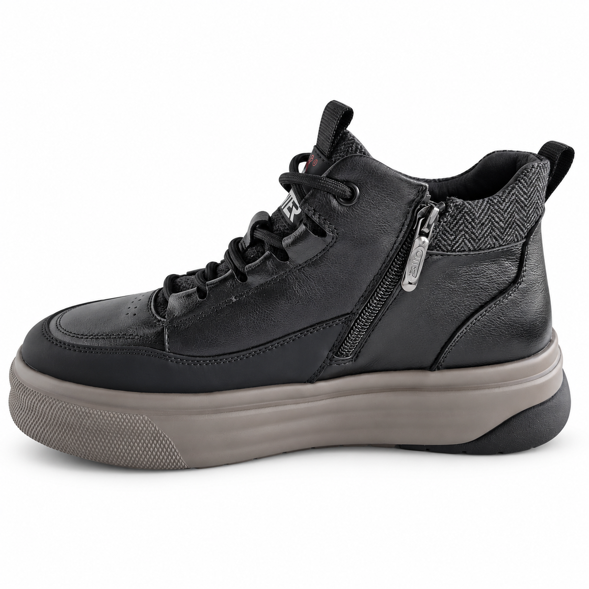 Ghete Casual Bărbați Otter CJ90012A Negru - vedere 9/22
