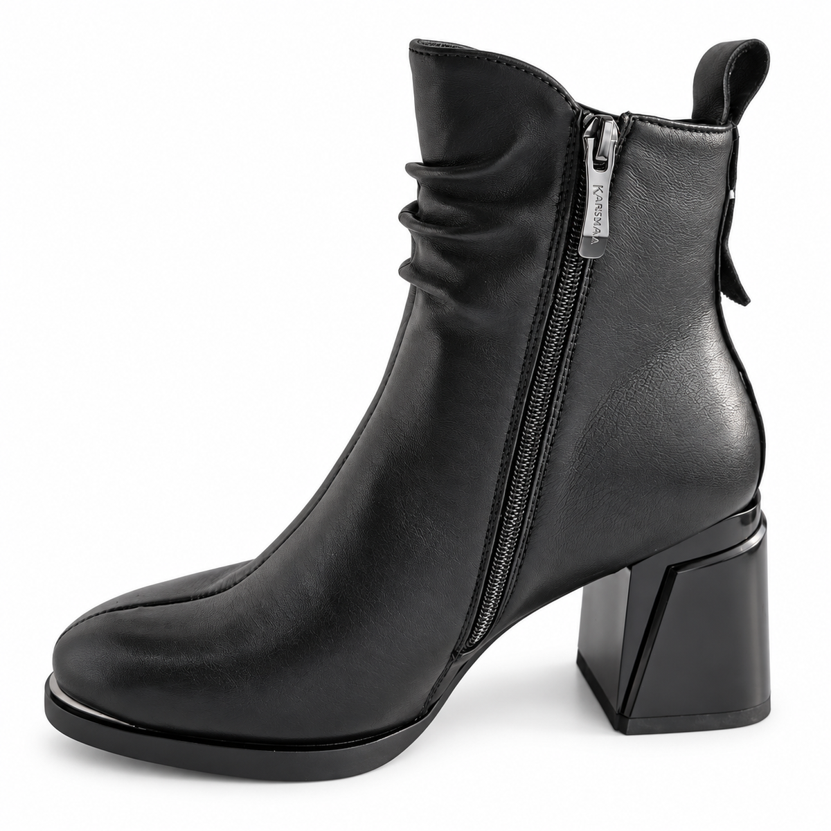 Ghete Casual Damă Karisma J890004A Negru - vedere 9/18