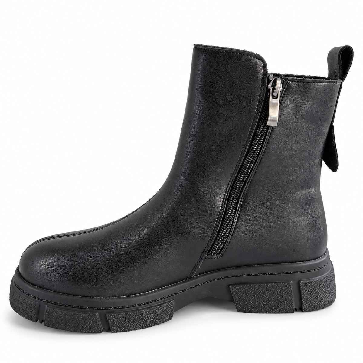 Ghete Casual Damă Formazione 87012R Negru – vedere 8