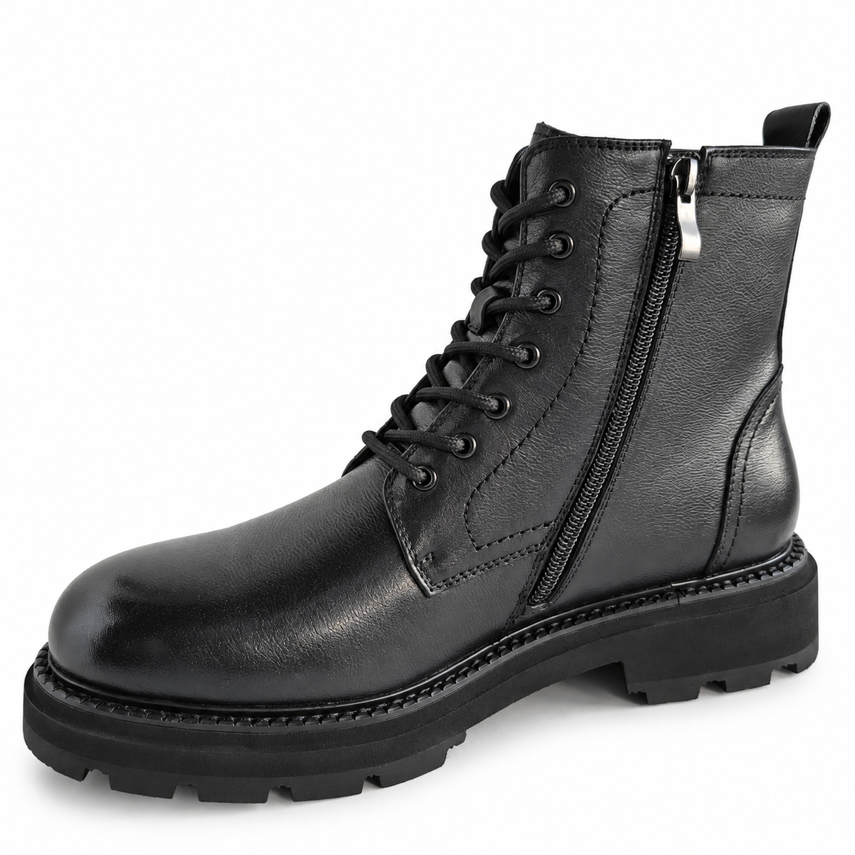 Ghete Casual Bărbați Eldemas F8633-1 Negru – vedere 8