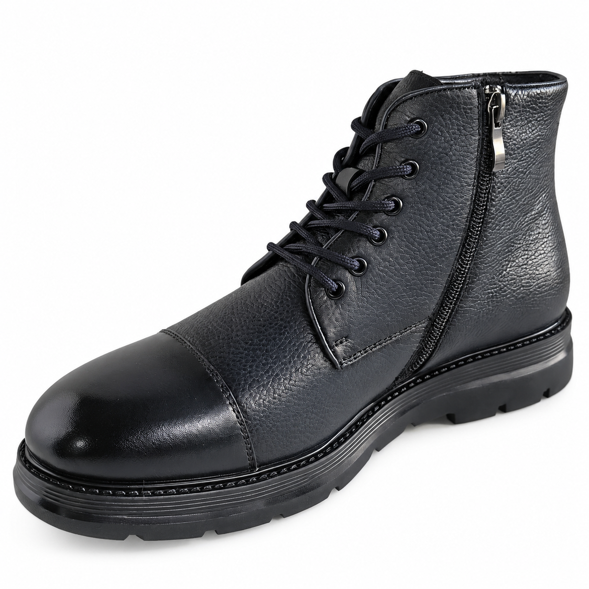 Ghete Casual Bărbați Eldemas Z190362-1 Albastru – vedere 8