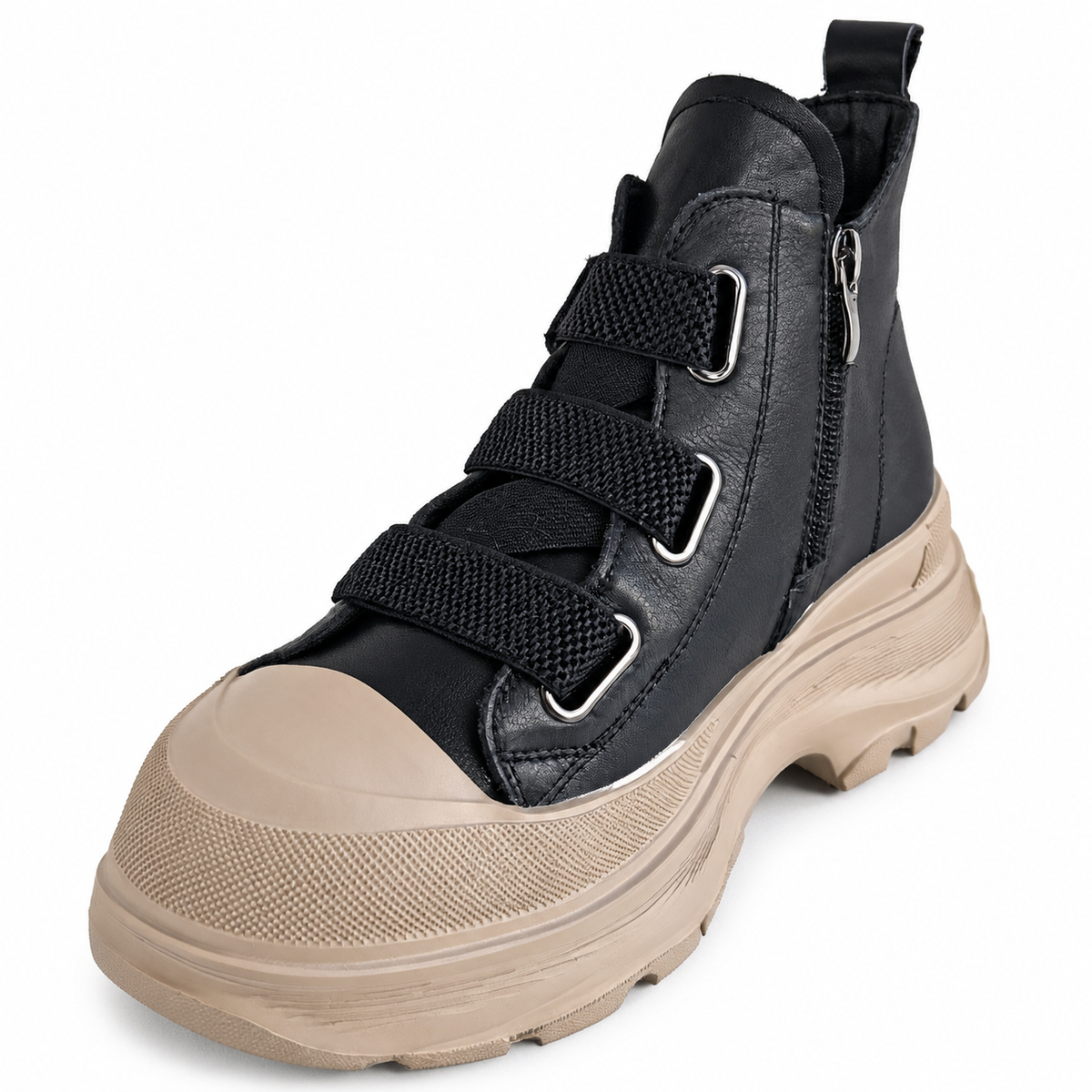 Ghete Casual Damă Franco Gerardo 66082 Negru – vedere 8